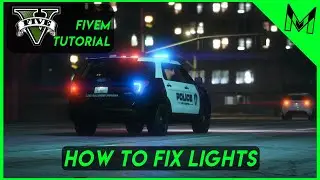 HOW TO FIX Broken Lights with NVE in FiveM (Natural Vision Evolved Installation Tutorial)