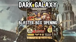 Panini Warhammer 40,000 Dark Galaxy Trading Cards Blaster Box Opening - NICE ADAMANTIUM & INFERNO's!