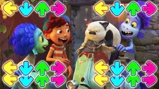 🧞‍♂️ Pixar's Luca 2021 vs Angry Cat - Friday Night Funkin but it's Luca