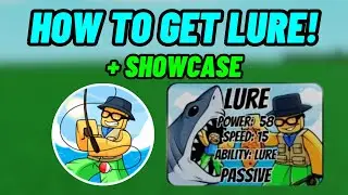 HOW To GET The LURE GLOVE + SHOWCASE! | Slap Battles