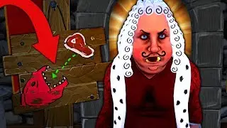 THE KING HAS A MONSTER?! - Medieval Hello Neighbor - Goodbye My King Gameplay