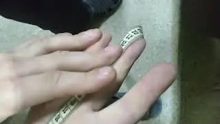 замер длинны кисти
