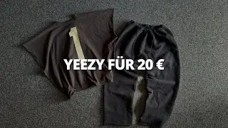 20€ YEEZY T-SHIRT & SWEATPANTS | Detailliertes Review | mubiix