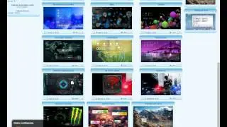 Как скачать скин или тему для Rainmeter