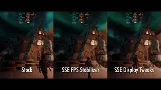 Skyrim SE/AE  - Performance Mods Benchmark  - RTX 3070 (3440x1440)
