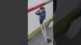 Incidents When Using Ladders  #workplacesafety #safetyguidelines