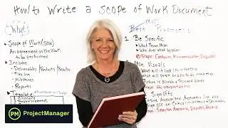 How to Write a Scope of Work Document - Project Management Training