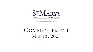 St. Mary's College of Maryland 2023 Commencement