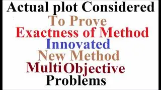 New Concept of Percentage Total Deviation Method for Multi-Objective Optimization