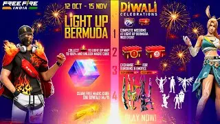 Diwali Event Free Fire 2023 | Free Fire New Event | Ff New Event Today |Upcoming events in free fire