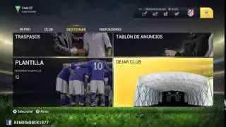 FIFA 15   INICIACION AL MODO CLUB