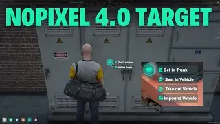 QBCore Nopixel 4.0 Target UI | QBCore Scripts
