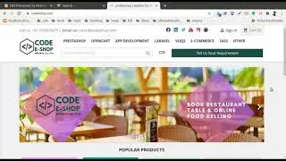 Discount In First Order | Opencart | Opencart Extension | Code e-Shop