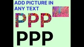 HOW TO ADD PICTURE IN TEXT FIGMA USING USE AS MASK-FIGMA TUTORIAL 