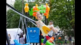 Новая детская площадка малышам Киевского района
