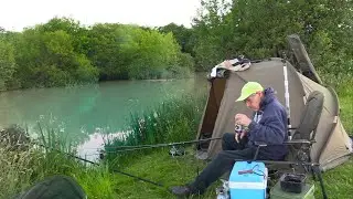 I try carp fishing on a lake I’ve never seen before