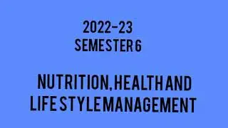 NUTRITION HEALTH AND LIFE STYLE MANAGEMENT 2023|MGU||SEM6|PREVIOUSYEAR'SQUESTIONS|BRITTLEMEDIA