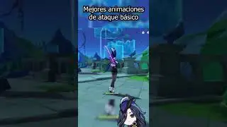 Best Basic Attack Animations in GENSHIN IMPACT/ Compilation  #shorts
