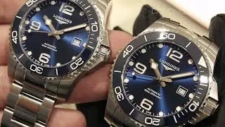 Longines watches: Hydroconques, Record, Heritage Military, Conquest VHP and Skin Diver at Baselworld