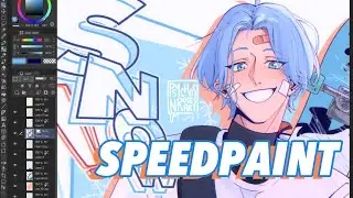 langa hasegawa 🌨️ sk8 the infinity speedpaint