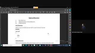 Types of Recursion in C | Direct Recursion | Indirect/Mutual Recursion | Infinite Recursion[Example]