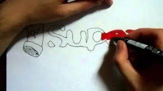 Видео: Как нарисовать граффити? #4