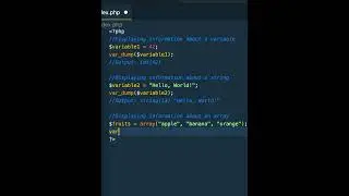 🔍 Mastering PHP Debugging: How to Use var_dump() for Insights! 💡 