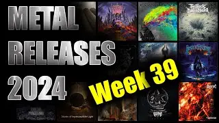 New Metal releases 2024 Week 39 (September 23rd - 29th)