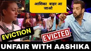 Shocking Unfair Eviction Bigg boss ott 2 | Aashika Bhatia Evicted From BB ott 2 | Weekend Ka Waar