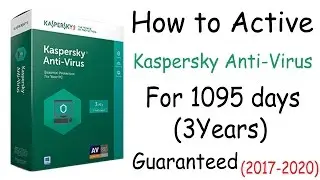 How to activate Kaspersky Total Security for 3 years (2017 to 2020) Crack Download 100% Proof