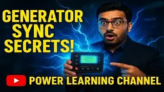 Generator Synchronization Basics DSE 8610 Controllers | 24/7 Power Supply  @DieselGeneratortraining