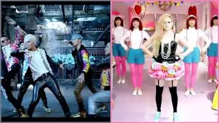 BIGBANG vs Avril Lavigne - Fantastic Baby / Hello Kitty (MASHUP)