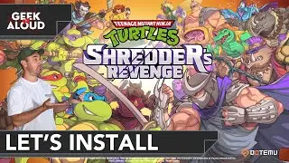 Let's Install & Unbox - TMNT Shredders Revenge [PlayStation 4]