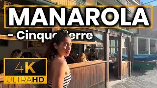 MANAROLA - Le CINQUE TERRE 🇮🇹 1 Hour | Walking Tour - 4K60fps