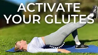 4 min Killer Glute Bridge Challenge for BIGGER Booty
