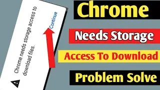 How To Fix Chrome Needs Storage Access To Download Files