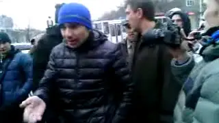 Антимайдан и журналисты в Запорожье. Споры. Конфликт взглядов - Тезис-ТВ