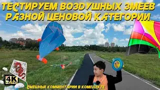 Тестируем воздушных змеев разной ценовой категории 4K