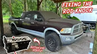 Completely Rebuilding The Engine For The OG Cummins Tow Rig!