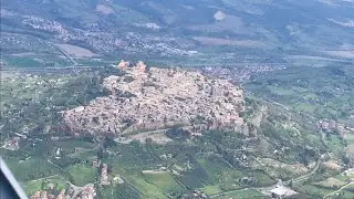 Von Aliscarlino nach Rom LIRU über Siena
