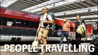 People Travelling, Germany, Munich Central Station