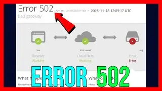 Cloudflare Bad Gateway Error Code 502 | Cloudflare Error 502 Bad Gateway