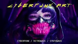 Infinite Horizon Cyberpunk Art