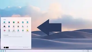 How to move the start button in Windows 11 from the center to the left corner?