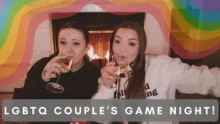 WILD GAME NIGHT WITH MY FIANCÉE | LGBTQ COUPLE | TRUTH OR DRINK | HANNAH SCHOENBEIN
