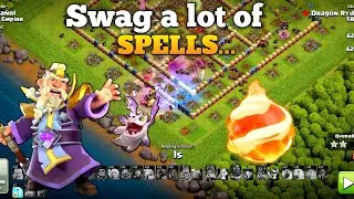 TH16 Powerful strategy | Fire ball with Rocket loons | Tamil | Vicky Gaming