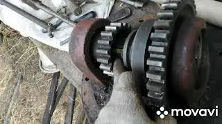 Разборка понижающего редуктора юмз 6