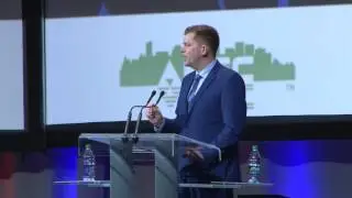Brian Jean speaks at AUMA