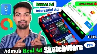 How To Implement Real Admob Banner And Interstitial Ad In SketchWare Pro rc03 Without Custom Blocks