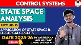 Application of State Space Analysis || Control Systems || GATE 2025 || PrepFusion || 